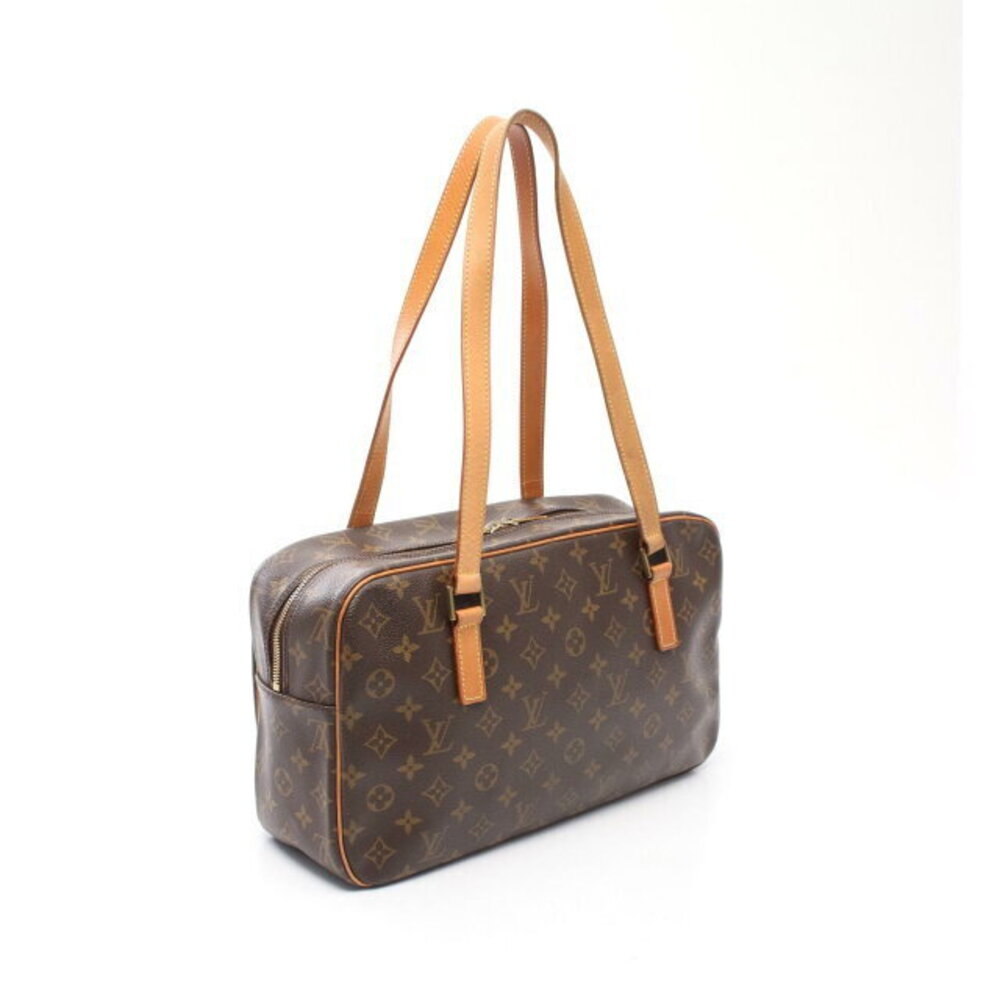 Louis Vuitton Cite Monogram Shoulder Bag Canvas Leather Brown - Picture 2 of 9